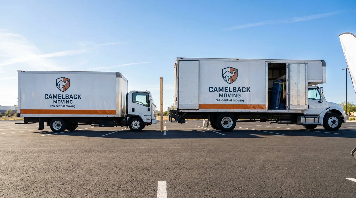 Moving truck size capacity guide in Cazenovia